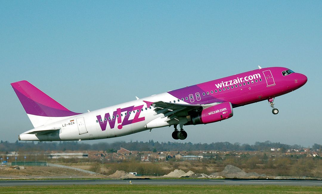 Wizz Air отменил рейсы из Киева по 17 маршрутам